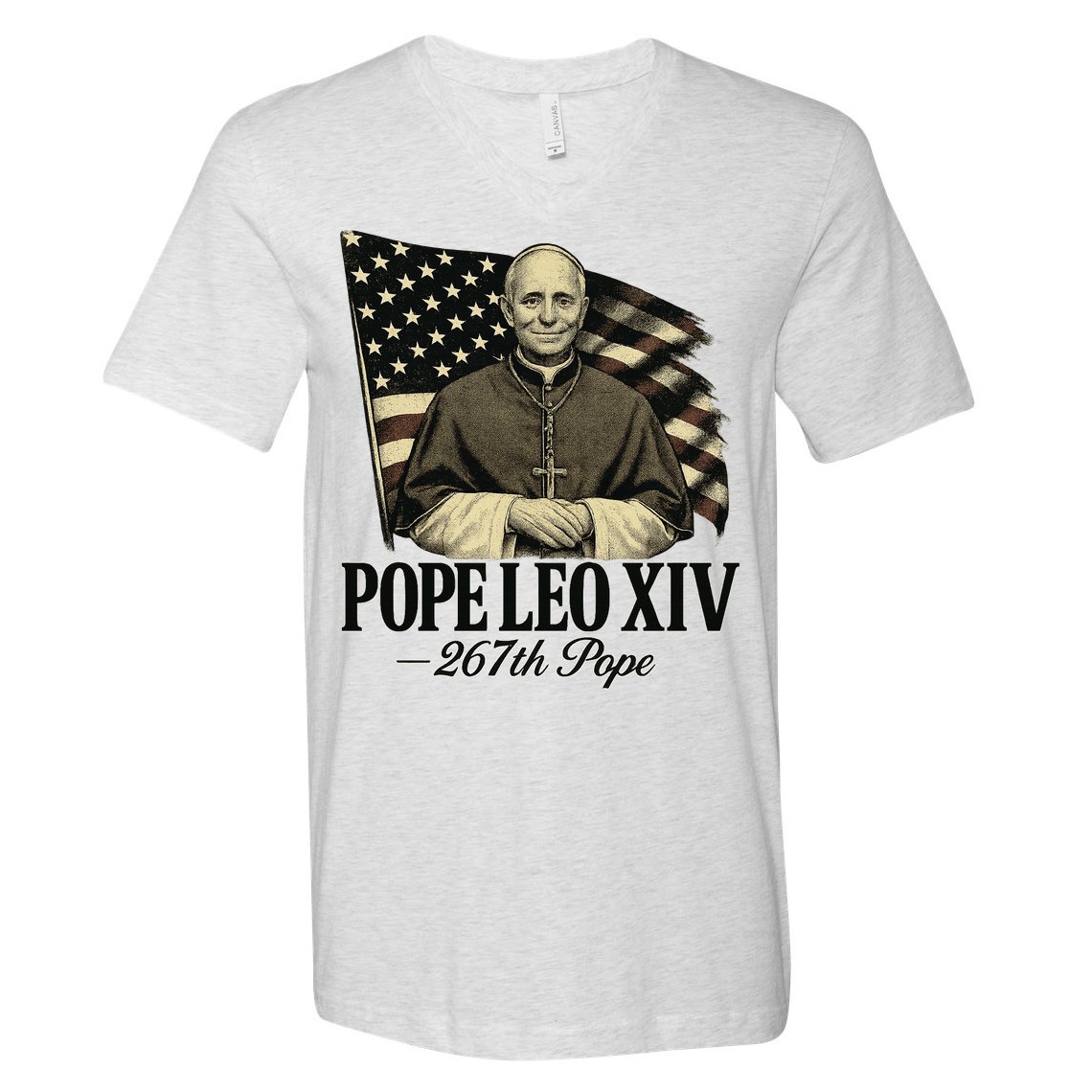 Robert Prevost 267th Pope Leo XIV V-Neck T-Shirt