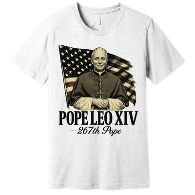Robert Prevost 267th Pope Leo XIV Premium T-Shirt