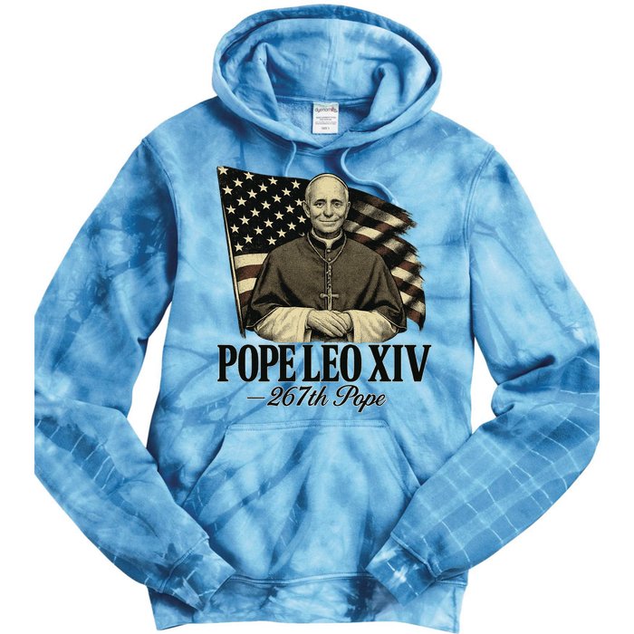Robert Prevost 267th Pope Leo XIV Tie Dye Hoodie