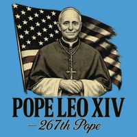 Robert Prevost 267th Pope Leo XIV Tie Dye Hoodie