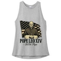 Robert Prevost 267th Pope Leo XIV Ladies PosiCharge Tri-Blend Wicking Tank
