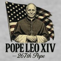Robert Prevost 267th Pope Leo XIV Ladies PosiCharge Tri-Blend Wicking Tank