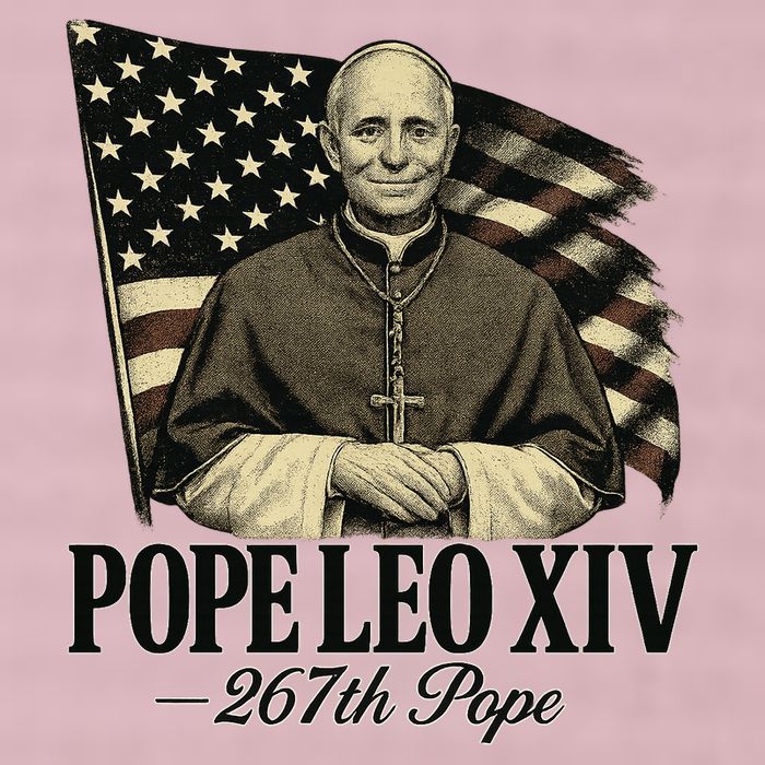Robert Prevost 267th Pope Leo XIV 25L Jumbo Tote