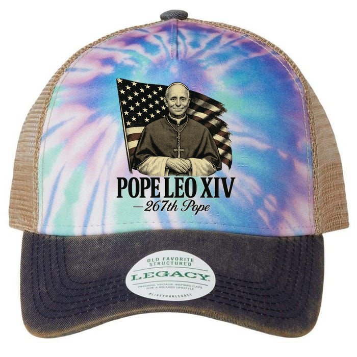 Robert Prevost 267th Pope Leo XIV Legacy Tie Dye Trucker Hat