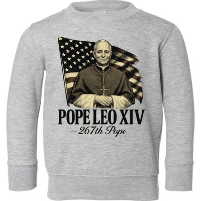 Robert Prevost 267th Pope Leo XIV Toddler Sweatshirt