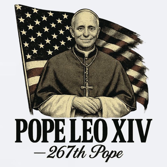 Robert Prevost 267th Pope Leo XIV Sueded Cloud Jersey T-Shirt