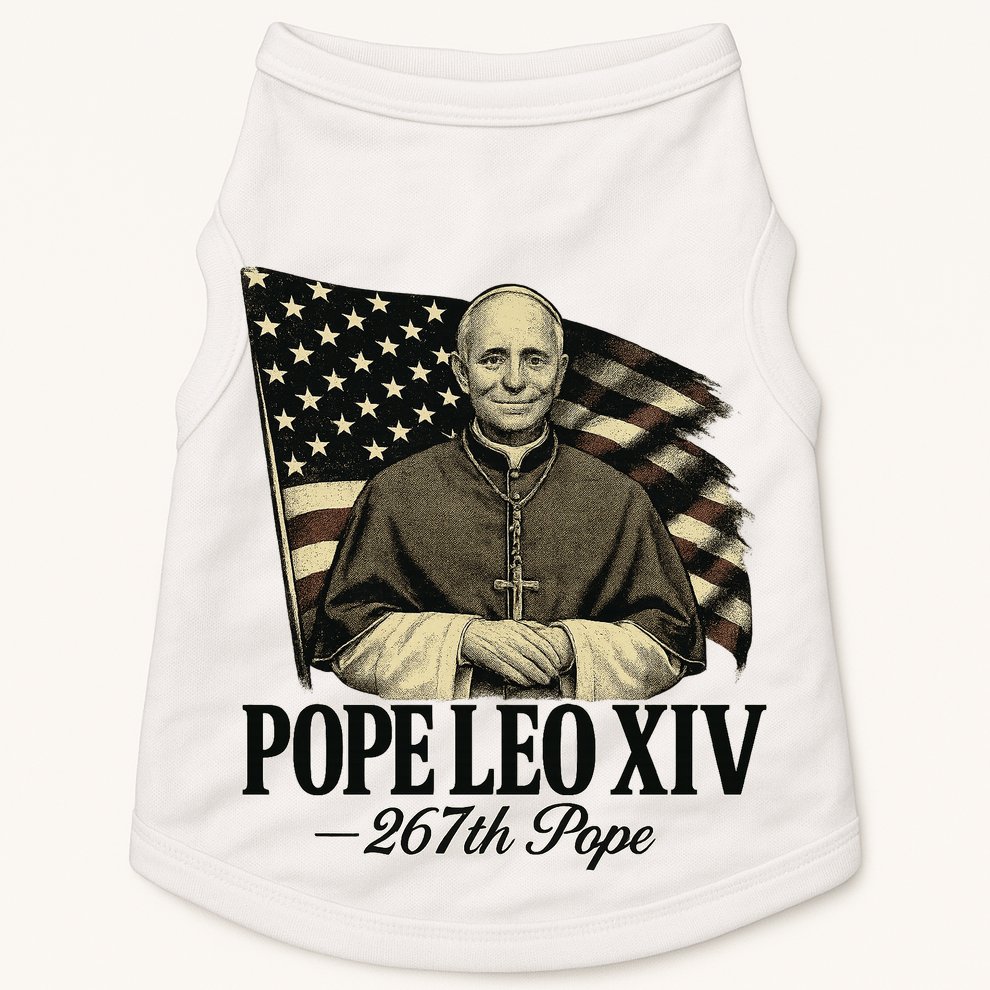 Robert Prevost 267th Pope Leo XIV Doggie Tank