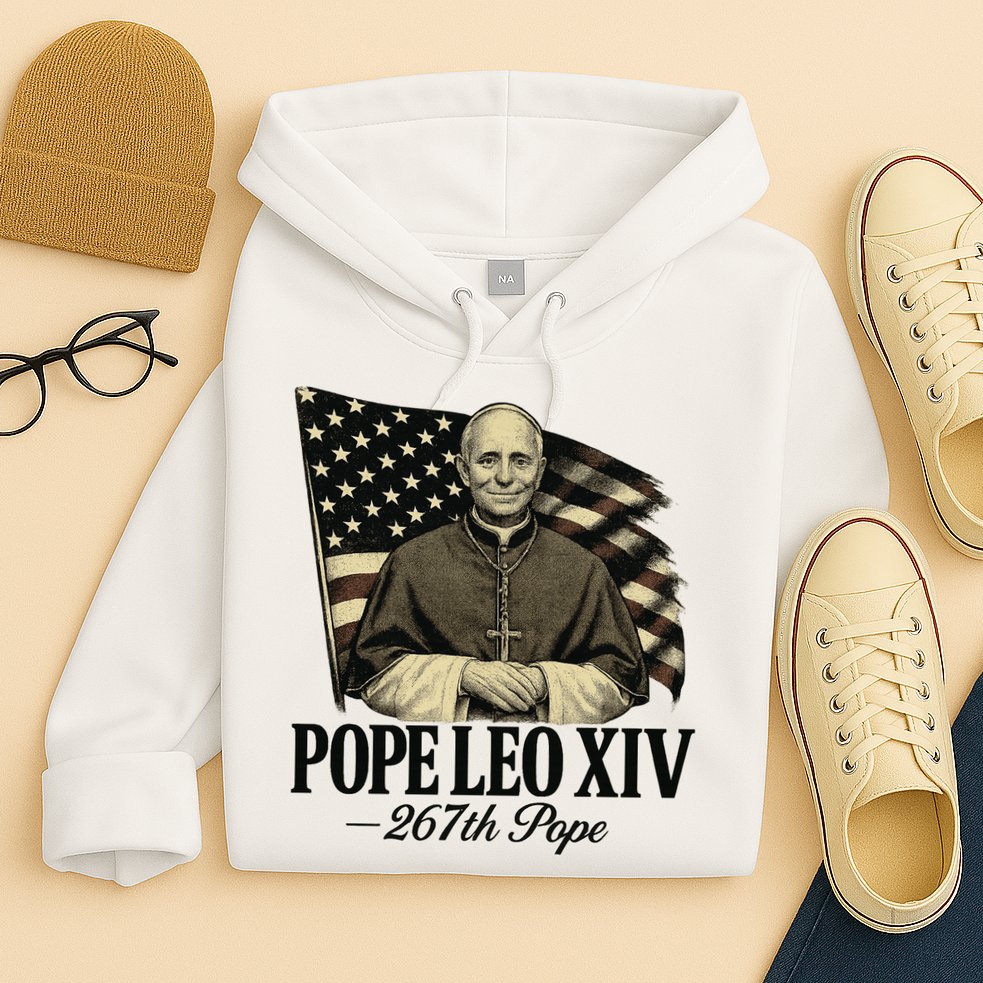 Robert Prevost 267th Pope Leo XIV Hoodie