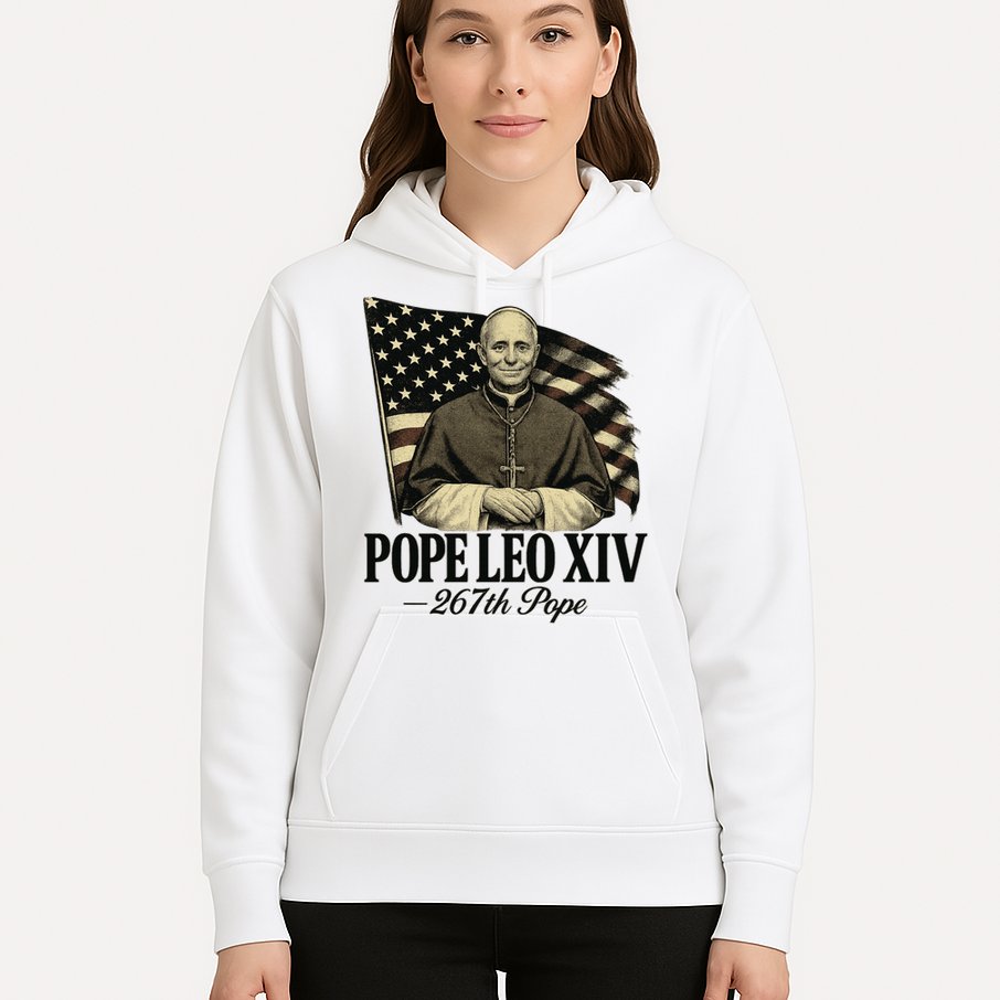 Robert Prevost 267th Pope Leo XIV Hoodie