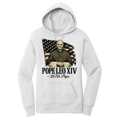 Robert Prevost 267th Pope Leo XIV Women's Pullover Hoodie