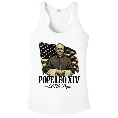 Robert Prevost 267th Pope Leo XIV Ladies PosiCharge Competitor Racerback Tank
