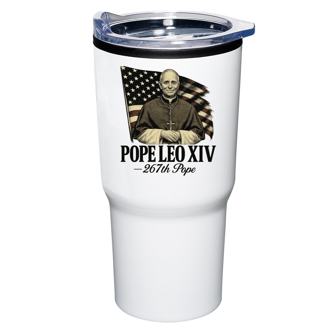 Robert Prevost 267th Pope Leo XIV Tumbler