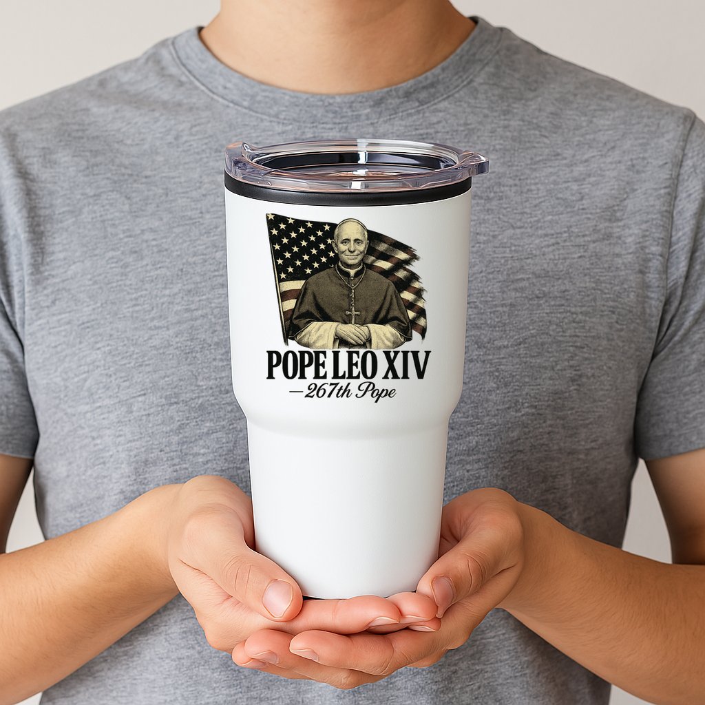Robert Prevost 267th Pope Leo XIV Tumbler