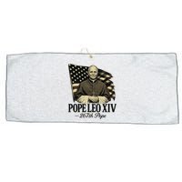 Robert Prevost 267th Pope Leo XIV Large Microfiber Waffle Golf Towel