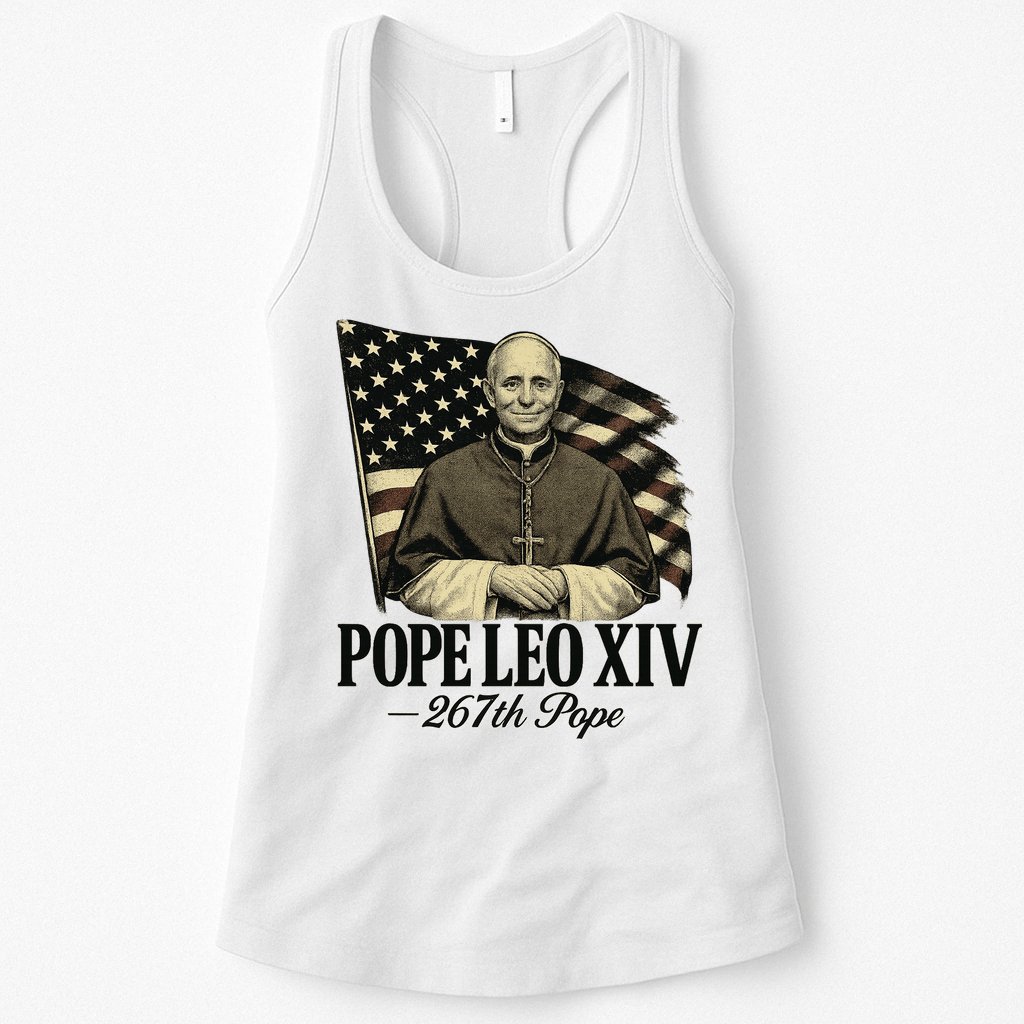 Robert Prevost 267th Pope Leo XIV Womens Tank Top