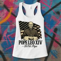 Robert Prevost 267th Pope Leo XIV Womens Tank Top