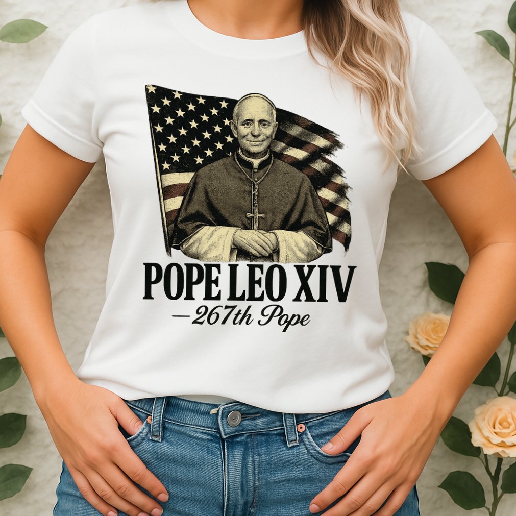 Robert Prevost 267th Pope Leo XIV Womens T-Shirt