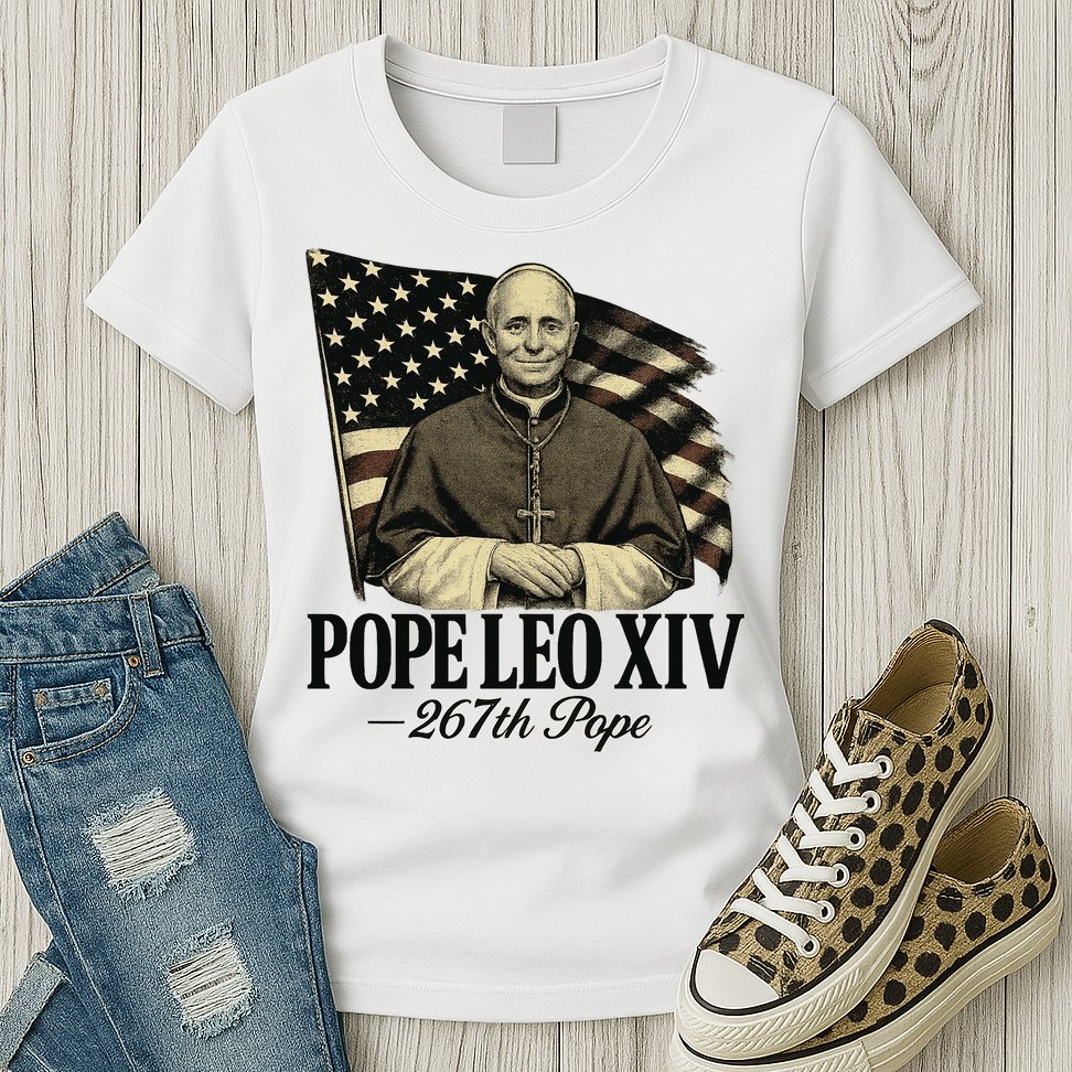 Robert Prevost 267th Pope Leo XIV Womens T-Shirt