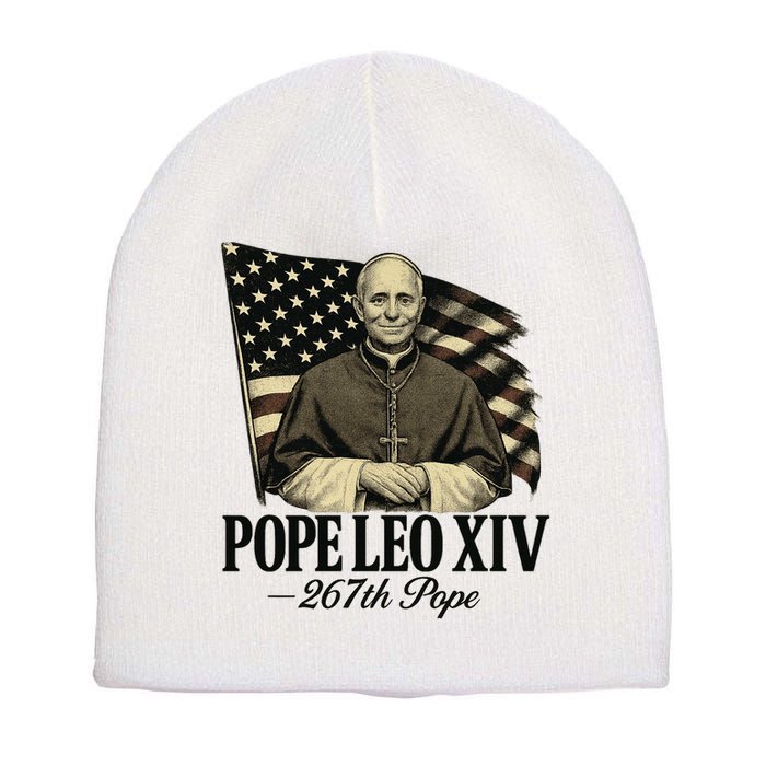 Robert Prevost 267th Pope Leo XIV Short Acrylic Beanie