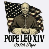 Robert Prevost 267th Pope Leo XIV Short Acrylic Beanie