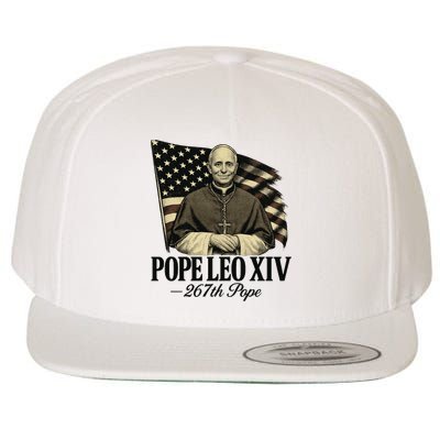 Robert Prevost 267th Pope Leo XIV Wool Snapback Cap