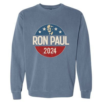 Ron Paul 2024 Libertarian Political Gift Garment-Dyed Sweatshirt