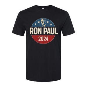 Ron Paul 2024 Libertarian Political Gift Softstyle CVC T-Shirt