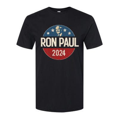 Ron Paul 2024 Libertarian Political Gift Softstyle CVC T-Shirt