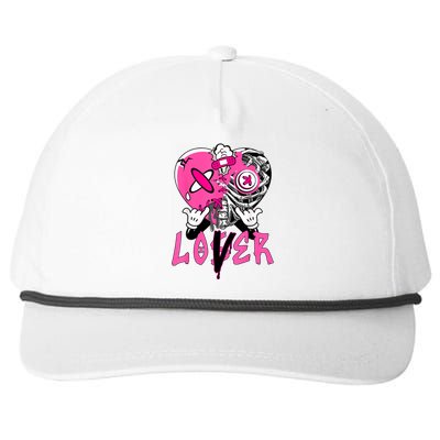 Racer Pink 5s Tee To Match Loser Lover Heart 5 Racer Blue Snapback Five-Panel Rope Hat