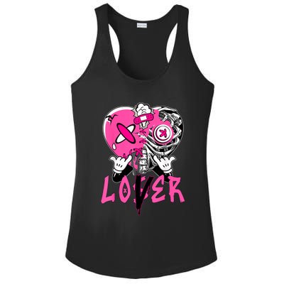 Racer Pink 5s Tee To Match Loser Lover Heart 5 Racer Blue Ladies PosiCharge Competitor Racerback Tank