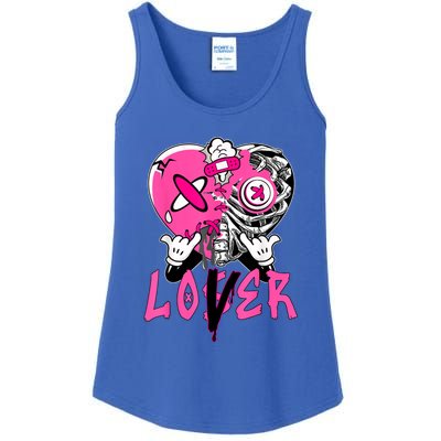 Racer Pink 5s Tee To Match Loser Lover Heart 5 Racer Blue Ladies Essential Tank