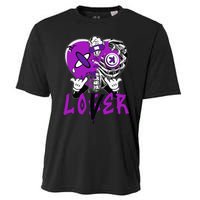 Racer Purple 5s Tee To Match Loser Lover Heart 5 Racer Blue Cooling Performance Crew T-Shirt