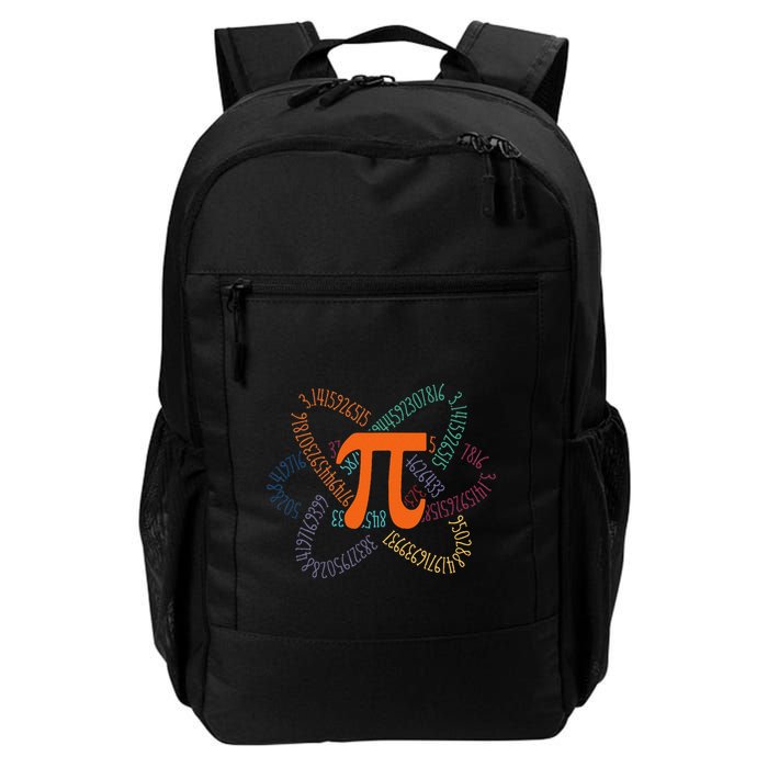 Retro Pi 5 Funny Pi Day 3.14 Atom .Png Daily Commute Backpack