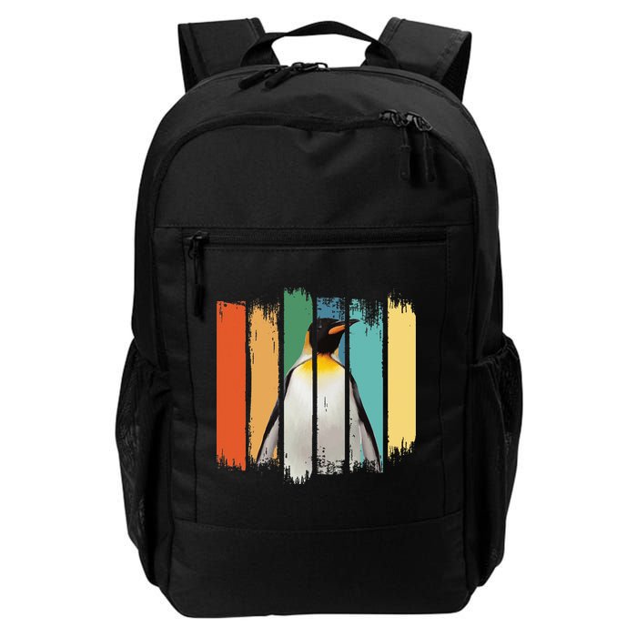 Retro Penguin Arctic Wildlife Nature Vintage Style Backpack