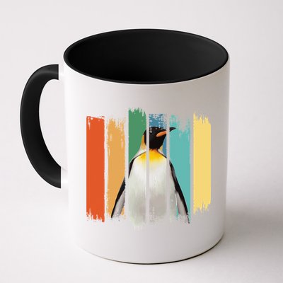 Retro Penguin Arctic Wildlife Nature Vintage Style Mug