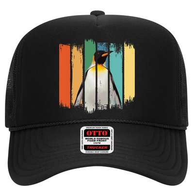 Retro Penguin Arctic Wildlife Nature Vintage Style Hat