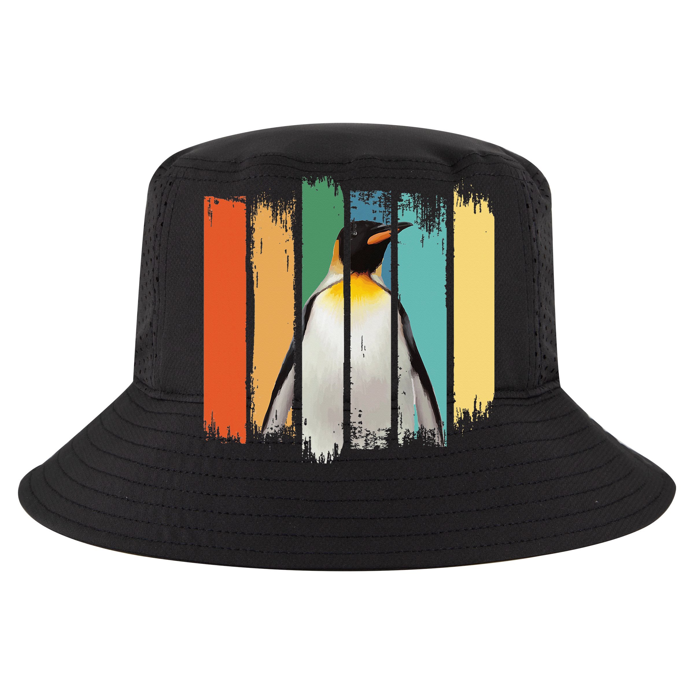 Retro Penguin Arctic Wildlife Nature Vintage Style Womens T-Shirt
