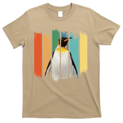 Retro Penguin Arctic Wildlife Nature Vintage Style T-Shirt