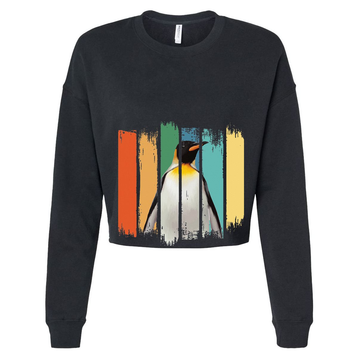 Retro Penguin Arctic Wildlife Nature Vintage Style T-Shirt