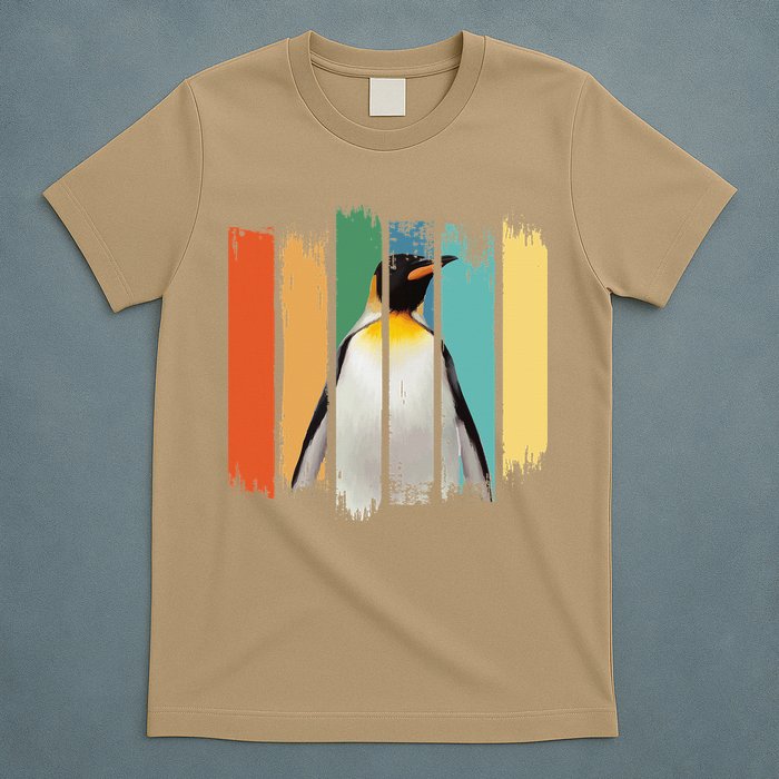 Retro Penguin Arctic Wildlife Nature Vintage Style T-Shirt