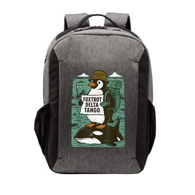 Resist Penguin Activism Graphic Design Vector Backpack
