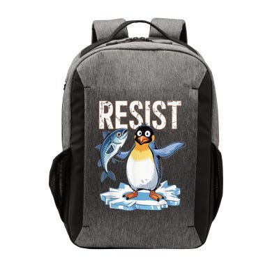 Resist Penguin Activism Graphic Design Vector Backpack