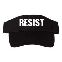 Resist Political Anti Authority Protest Rebel Rally March Valucap Bio-Washed Visor