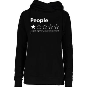 Review People Absolute Nightmare Would Not Recomd Womens Funnel Neck Pullover Hood