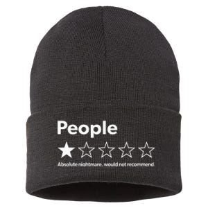 Review People Absolute Nightmare Would Not Recomd Sustainable Knit Beanie