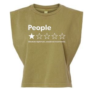 Review People Absolute Nightmare Would Not Recomd Garment-Dyed Women's Muscle Tee