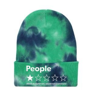 Review People Absolute Nightmare Would Not Recomd Tie Dye 12in Knit Beanie