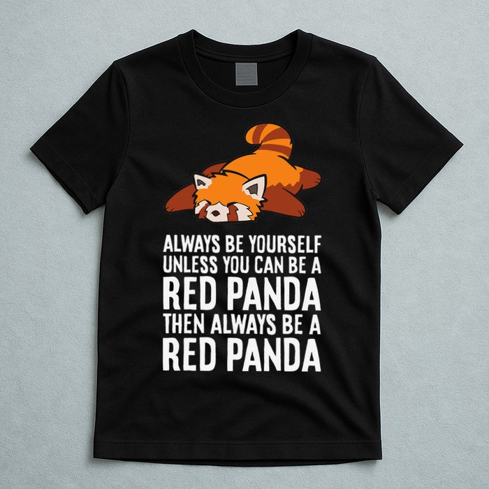 Red Panda Always Be Yourself Unless You Can Be A Red Panda T-Shirt