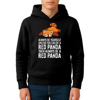 Red Panda Always Be Yourself Unless You Can Be A Red Panda Kids Hoodie