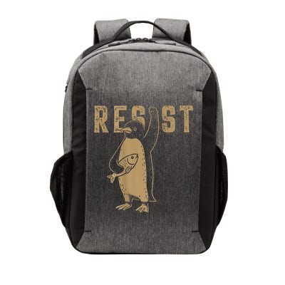 Resist Penguin Activism Graphic Design 2 Side Gift Vector Backpack